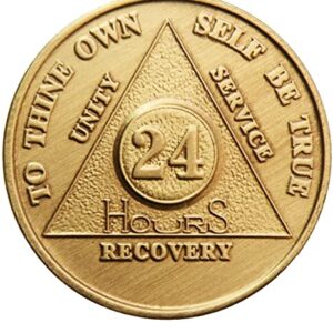 Bronze 24 Hours Medallion