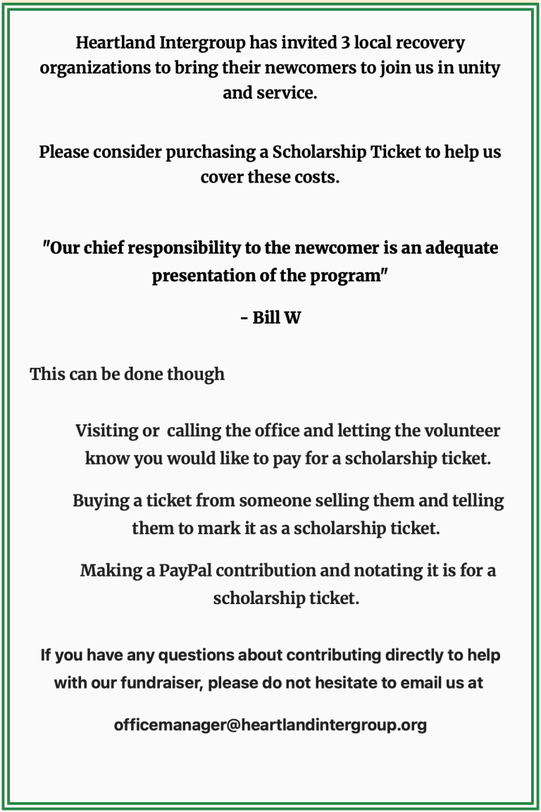Scholarship Tickets